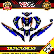 Decal Blade 125 New Stiker Blade 125 Variasi Full Body striping blade 125 variasi Stiker Motor Blade