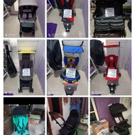 preloved stroller isport Pockit minima joie nuna