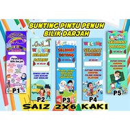 Bunting Pintu Kelas Murah