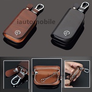 Volkswagen VW Passat POLO Vento Beetle Leather Key Case Pouch Car Key Cover Shell Key Holder Key Fob