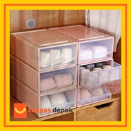 Shoe Storage Box Multipurpose Stackable Plastic Container Box Haru 13 L Drawer Box