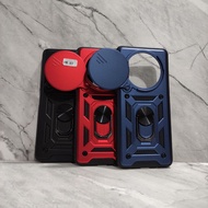 Transformer Slide Armor Case + Ring Redmi A3 A2 A1 9 9A 9C 9T - White_Cell