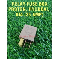 RELAY FUSE BOX 4 PIN 35amp PROTON, HYUNDAI, KIA (12V)
