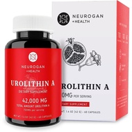 Kapsul Tambahan Neurogan Urolithin A - 700 mg, 60 Kapsul - Kesihatan Selular yang Cekap, Kompleks Pa