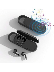 無線藍芽耳機,搭配無線藍芽喇叭和語音助手,支援5.3版本的無線藍芽技術,高保真音效,可用於ios、adroid和windows系統,小巧輕便,是最佳禮物