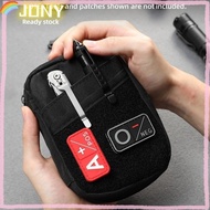 JONY Tool Storage Bag, Multi Tools Small EDC Organizer Pouch, Portable Multi-function Zipper Utility