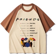 Friends tshirt girl 80s Graphic anime korean clothes women hip hop top tees Graphic Colorful 2000s 8