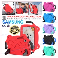 Kids Safe EVA Cartoon Cat Handle Stand Shockproof Tablet Cover Case for Samsung Galaxy Tab A7 Lite t