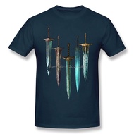 Mens Christmas T-shirt Customization Clothing Bloodborne Dark Souls Horrible Games T-Shirt Moonlight