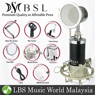 BSL BM-8000 Mic The Bottle Condenser Microphone for Studio Recoding Podcast Live Karaoke (BM8000)