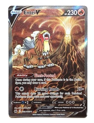 Entei V GG36/GG70 - Crown Zenith - Galarian Gallery - Ultra Rare Alternate Art Pokemon - Entei V GG3