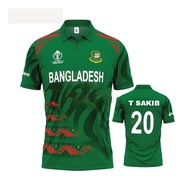 【Ready Stock】Bangladesh cricket team ODI World cup jersey 2023