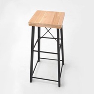 工業風香杉拼接款_高腳椅