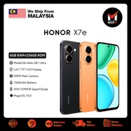 Honor X7e Smartphone | MediaTek Helio G81 Ultra | 6.61" TFT LCD Display | Single Rear Camera 50MP