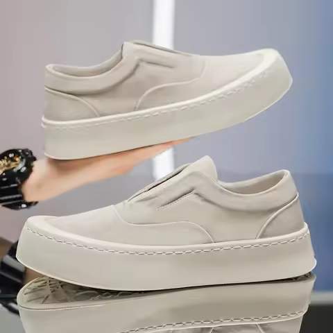 Men's Trendy Breathable One-Step Casual Shoes, Fashion Versatile Footwear, Comfortable and Stylish, 