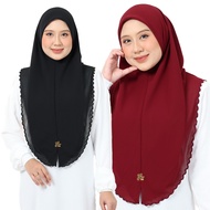Tudung Sulam Anum Instant Bawal Sulam | Tudung Labuh Bdg 50