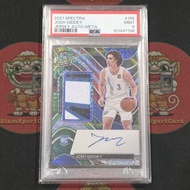 Card​Grade​ Josh Giddey​ RC 2021 Spectra​ RPA Meta 7/25 PSA 9