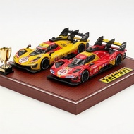 Bburago Ferrari 499P 1:64 Diecast Car in Acrylic Display Box for Kids and Adults Kereta Diecast Ferr