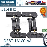 4PCS  DE8T-1A180-AA 9L3Z1A189A 315MHz TPMS SENSOR TIRE PRESSURE MONITOR FOR 2012-2013 Ford Mustang F