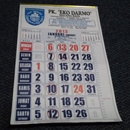 Kalender Bulanan Th. 2013 Lengkap