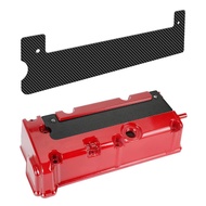 BEVINSEE For K20 K24 K Series Spark Plug Cover Insert Carbon Fiber For Honda Civic Accord CRV For Ac