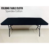 ◎﹍☜Folding Table Cloth Lifetime Table Cloth Spandex Elastic Table Cloth