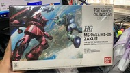 全新未砌 大阪限定 BANDAI 高達 GUNDAM 1/144 HG 模型 MS-06S & MS-06 ZAKU II THE ART OF GUNDUM OSAKA METALLIC EDITI