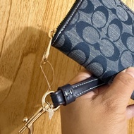 全新未使用過Coach丹寧長夾