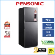 Pensonic PRT-2250 2 Doors Refrigerator 225L Fridge Peti Sejuk