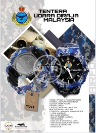 ORIGINAL AIRFORCE JAM SUBMARINE TUDM TP3225 Tentera Udara Diraja Malaysia Loreng Viral Celoreng Aska