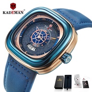 KADEMAN 9030 NEW Square Watch Waterproof Original Men Luxury Sport Watches Fashion Wristwatches