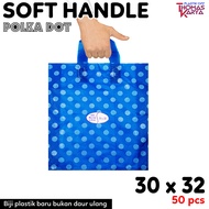 Plastik Hajatan Batik 30x32 isi 50 Kantong Snack Ultah Anak Softhandle Hidangan Souvenir Ulang Tahun