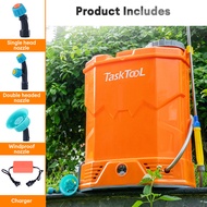TASKTOOL เครื่องพ่นยา  20 ลิตร เครื่องพ่นยาแบตเตอรี่ ถังฉีดยา ฆ่าหญ้า  เครื่องพ่นยา รดน้ำต้นไม้ ถังฉ