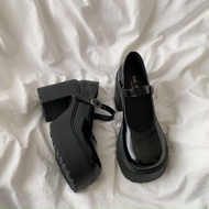 Thick Sole French Height Increasing Shoes Autumn