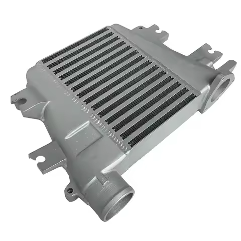 Intercooler Radiator Turbo Compatible with Nissan Patrol Y61 ZD30 3.0L TD 1997-2007 Top Mount Alumin