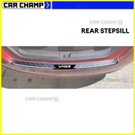 ☁ ☋ ▩ ALL NEW Toyota Vios 2019 to 2025 OEM Rear Stepsill Rear Bumper Guard Step Sill Thailand Quali