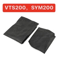 Seat Cover SYM VTS200 VTS 200 VTS-200 SYM200 / VTS250 VTS 250 VTS-250 Kain Kulit Sarung Double Tempa