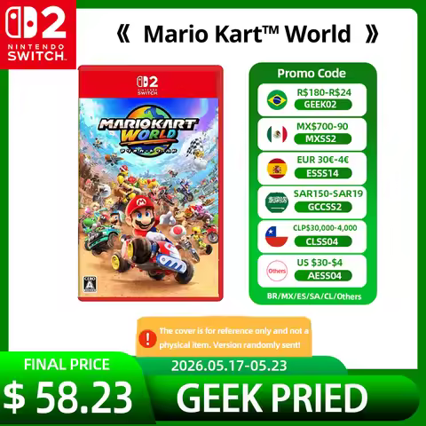 Nintendo Switch 2 Mario Kart World Juegos Games Deals 100% Official Physical Game Card Racing Party 