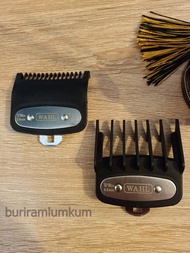 WAHL ฟันรองปัตตาเลี่ยน 0.5 + 1.5 สีดำ ขาเหล็กล็อคแน่น ฟันรองตัดผม ฟันปัตตาเลี่ยน ใช้ได้กับ WAHL DEBER KEMEI SHUNMEI ปัตตาเลี่ยน