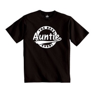 Shoebob The Best Auntie Ever T-Shirt Novelty Auntie Gift Heavy Cotton Tshirt