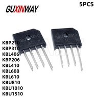 5PCS 2A 3A 4A 6A 8A 10A 15A 600V 800V 1000V Diode Bridge Rectifier KBP206 210 310 KBL406 410 608 610