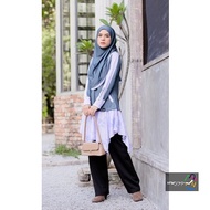 Kimyra Kimtuniq Dwitone Modest Purple Muslimah Swimming Hiking Cycling Outdoor Modest Activewear Pat