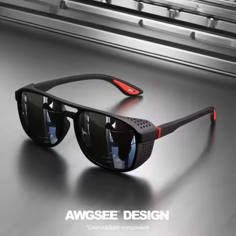 Professional Sports Sunglasses - Polarized Windproof UV400 for Cycling Running Outdoor Enthusiasts U