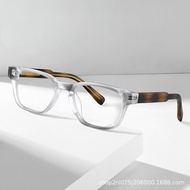 contact lens solution contact lens European American Retro Square Frame Myopia Glasses Frame Men Wom