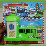 Mainan Bus Tayo 1 set Garasi Murah Kecil Tayo lani gani Rogi mini besar