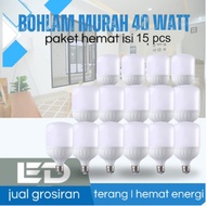 PACKAGE 15 PCS 40 WATT LED LIGHT BULB CAPSULE TUBE 40 WATT LED BULB LIGHT PACKAGE