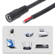 SUN 16AWG DC5 5x2 5mm Female Power Adapter Cable 16AWG for CCTV DVR LED Repair
