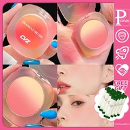 ⚡Ready stock⚡3colors face blusher peach cream makeup blush palette Cheek Contour blush cosmetics blusher cream Korean makeup rouge tint blush (M3B)