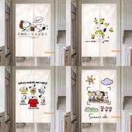Customized Door Curtain Snoopy Fabric Door Curtain Snoopy Door Curtain Room Decoration Door Curtain 