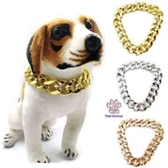 (The Bool's) Pet Collar Accessories Dog Cat fashion Gold Chain Petshop Mafia Dog Cat